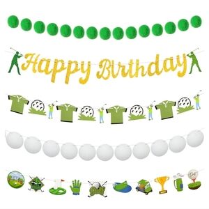 Gold Birthday Banner